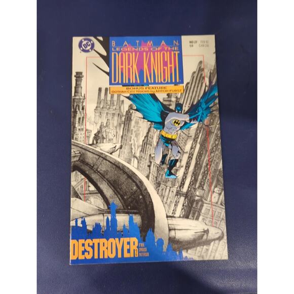 Batman: Legends of the Dark Knight #27 (DC, 1992) - Picture 1 of 10